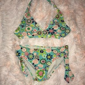 Peace Sign Bikini Set